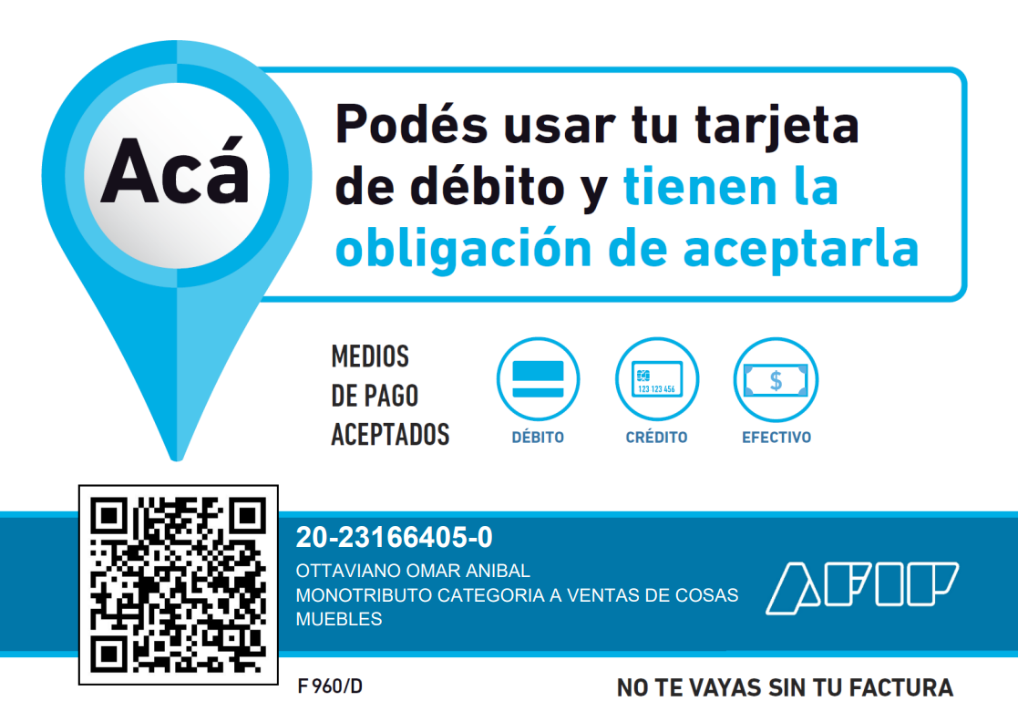 AFIP – Datos fiscales (CUIT 20-00000000-0)